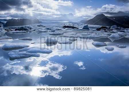 Iceberg Lake, Jokulsarlon.