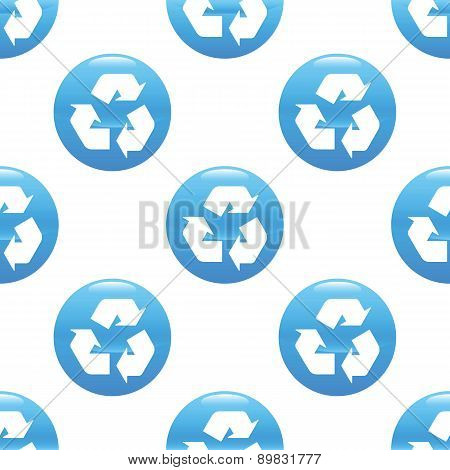 Recycling sign pattern