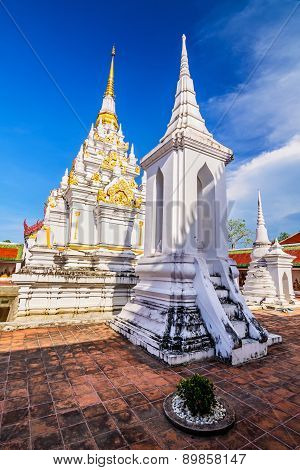 Wat Phra Borommathat Chaiya Worawihan, an ancient temple at Chaiya district,Surat Thani province, So