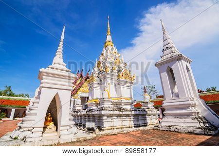 Wat Phra Borommathat Chaiya Worawihan, an ancient temple at Chaiya district,Surat Thani province, So