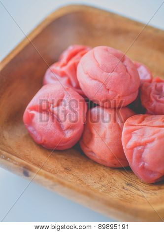 Salt plums
