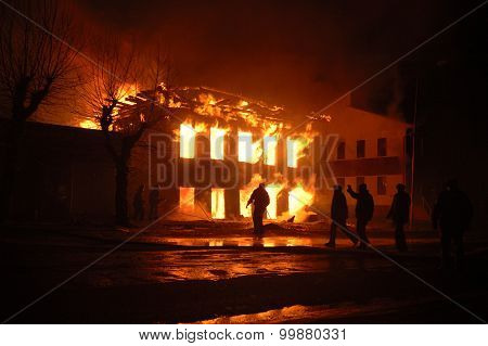 Fire Of House