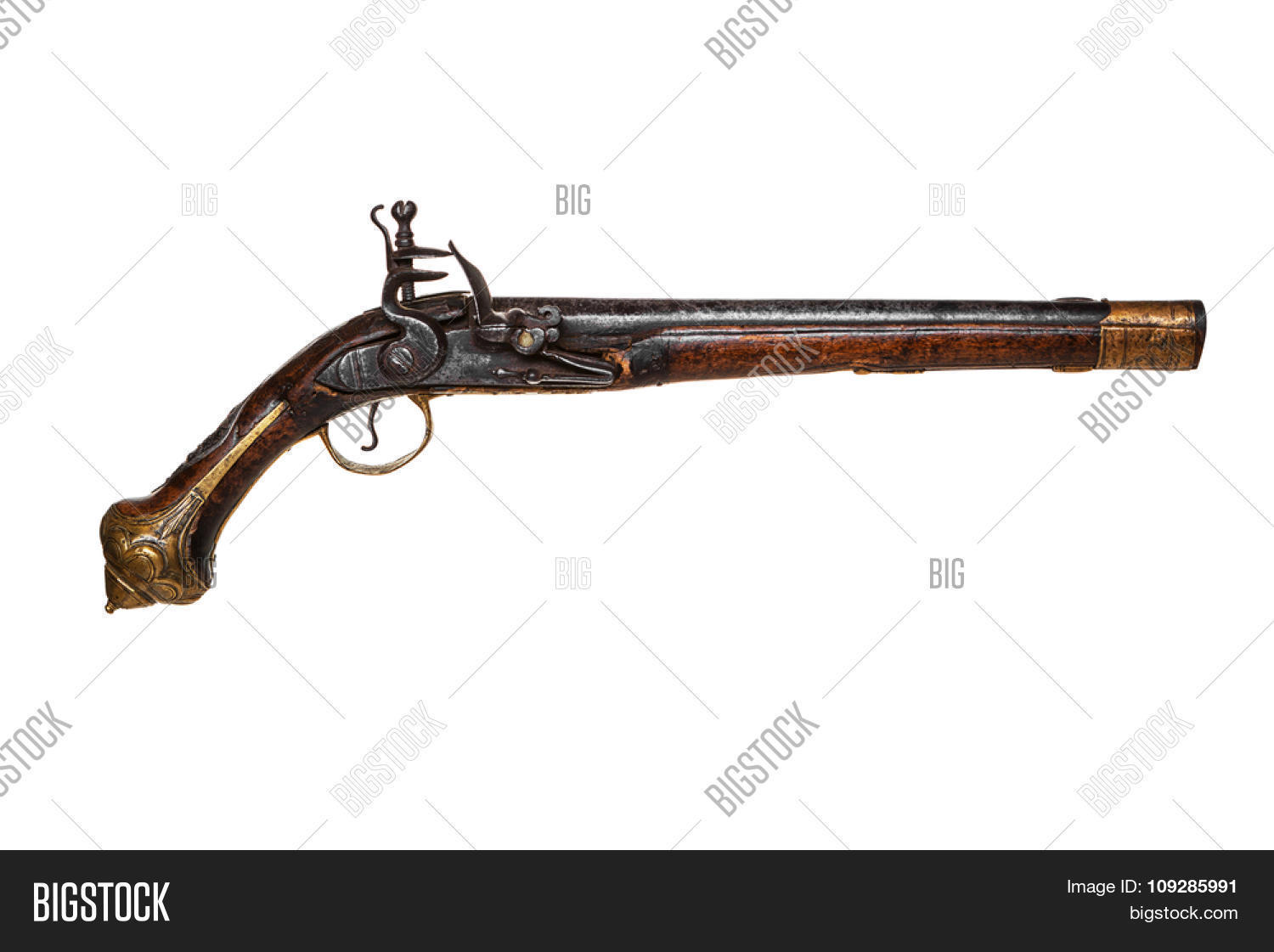 Massive Firelock Gun Image & Photo (Free Trial) Bigstock