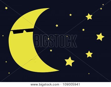 Moon And Stars