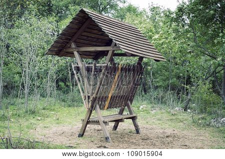 Wooden Forest Feeder