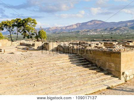 Phaistos Stairway