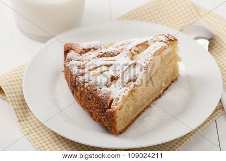 Home Baked Apple Pie Slice