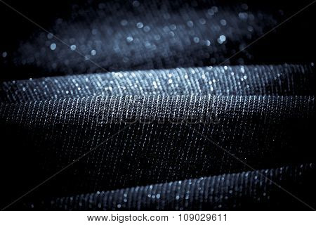 Draped Lurex Fabric