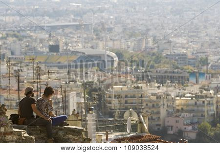 Greece Thessaloniki General View