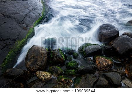 Water flowing