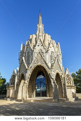 Sanctuary Of Montserrat In Montferri, Tarragona, Catalonia.