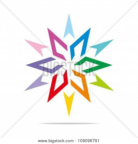 Logo Star Arrow design