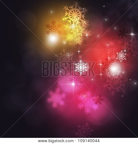Holiday Snow Lights
