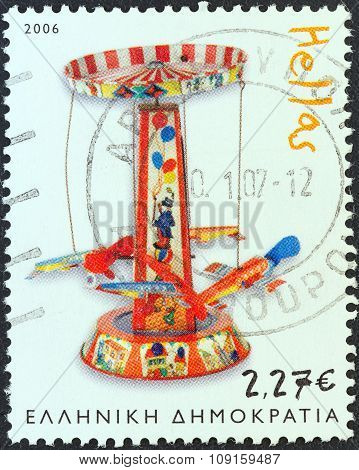 GREECE - CIRCA 2006: A stamp printed in Greece from the 