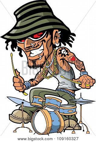 Tattoo Drummer