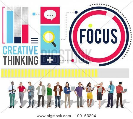 Focus Concentrate Definition Target Point Concept