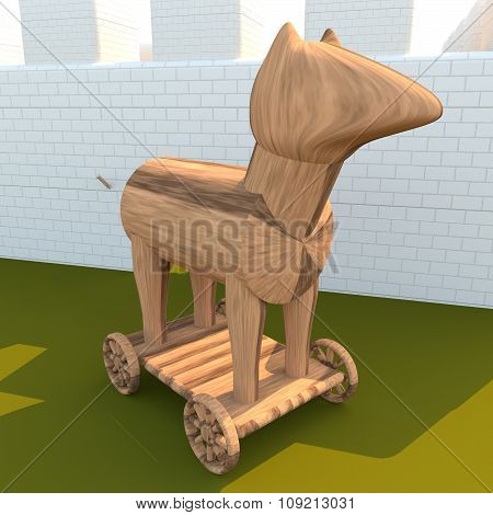 Trojan Horse, 3D