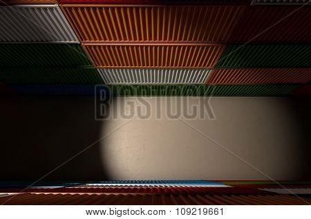 Shipping Container Corriidor