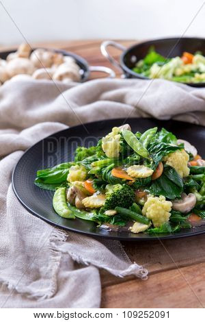 Healthy Vegetarian Chinese Food Cap Cay