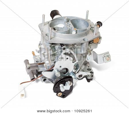 New Carburettor On White