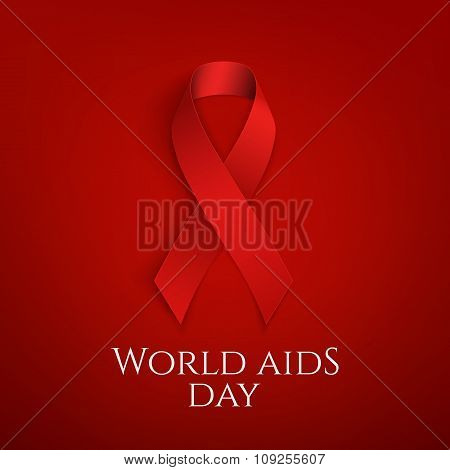 World AIDS day background.