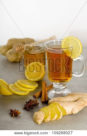 Warming up tea