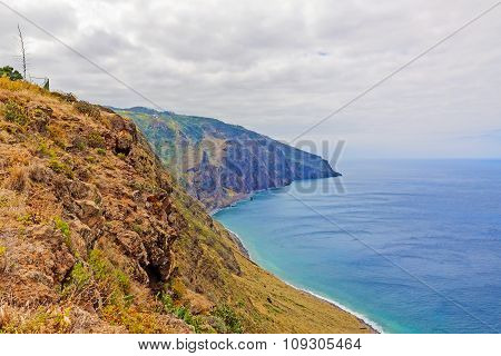 Madeira, Ponta Do Pargo - Vibrant Cliff Coast