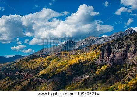 Telluride Fall Colors Colorado Landscape