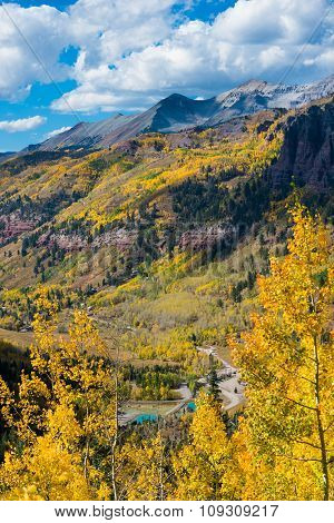 Telluride Fall Colors Colorado Landscape