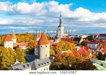 Tallinn. Estonia. Old city.