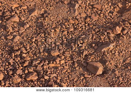 Rocky Red Earth