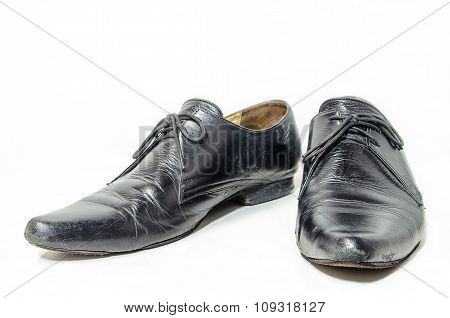Old Leather Shoes Man.