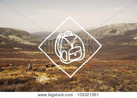 Baggage Travel Backpack Trip Journey Concept