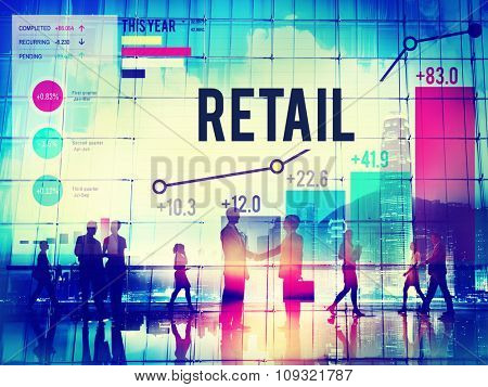 Retail Shopping Purchasing Capitalism Customer Concept