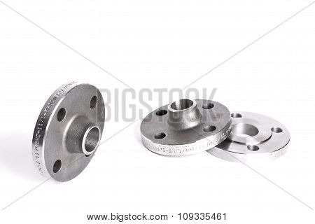Steel welding flanges