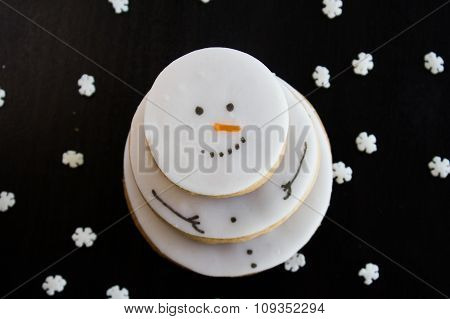 Christmas Cookie Snowman