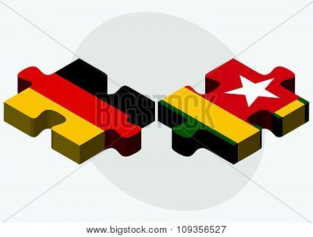 Germany And Togo Flags
