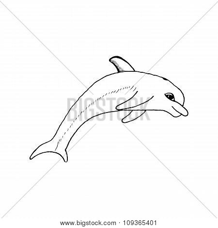 hand draw a sketch in the style