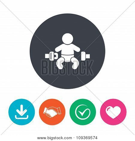 Fasten seat belt sign icon. Safety accident.