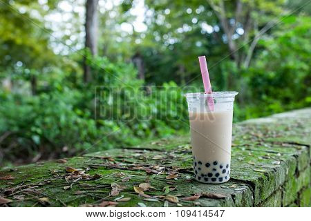 bubble tea in the relax time