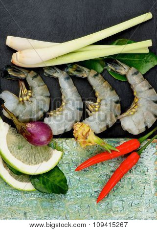 Tom Yam Soup Ingredients