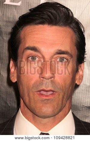 LOS ANGELES - AUG 13:  Jon Hamm at the HFPA Hosts Annual Grants Banquet - Arrivals at the Beverly Wilshire Hotel on August 13, 2015 in Beverly Hills, CA