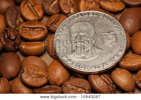 Moneta della Repubblica Ecuador
