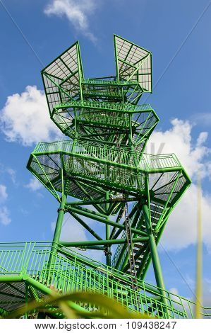 The observation tower, tourist attraction