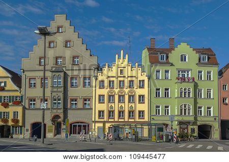 Arnulf's Square In Regensburg, Germany