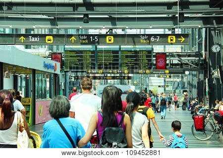 Malmo Railway Station, Sweden