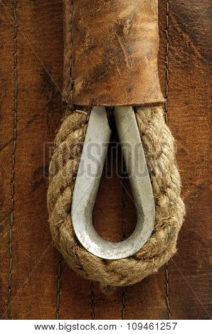 leather and a whip-detail