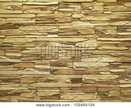 Texture Of Rough Stone Wall