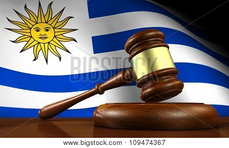 Uruguay Law Legal System Concept