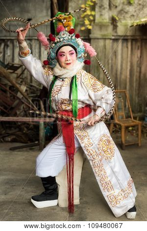 Sichuan Opera Female Performer